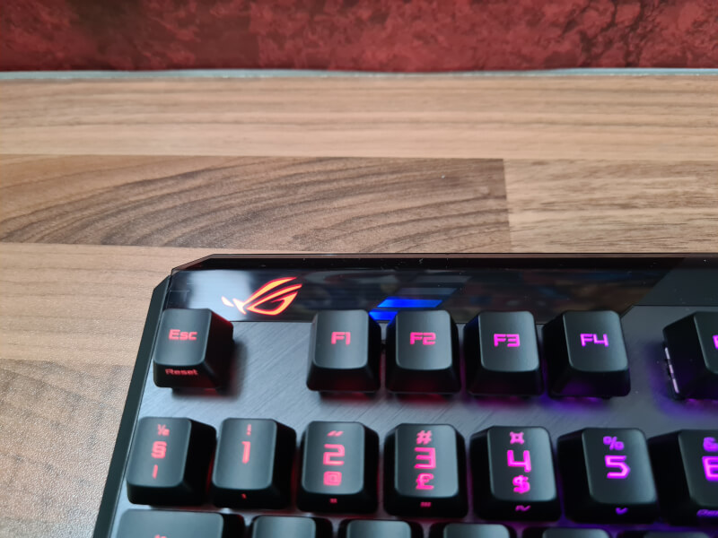 Fullsize Keyboard Switches II ASUS Red RX Wireless Claymore Gaming TKL 80% ROG